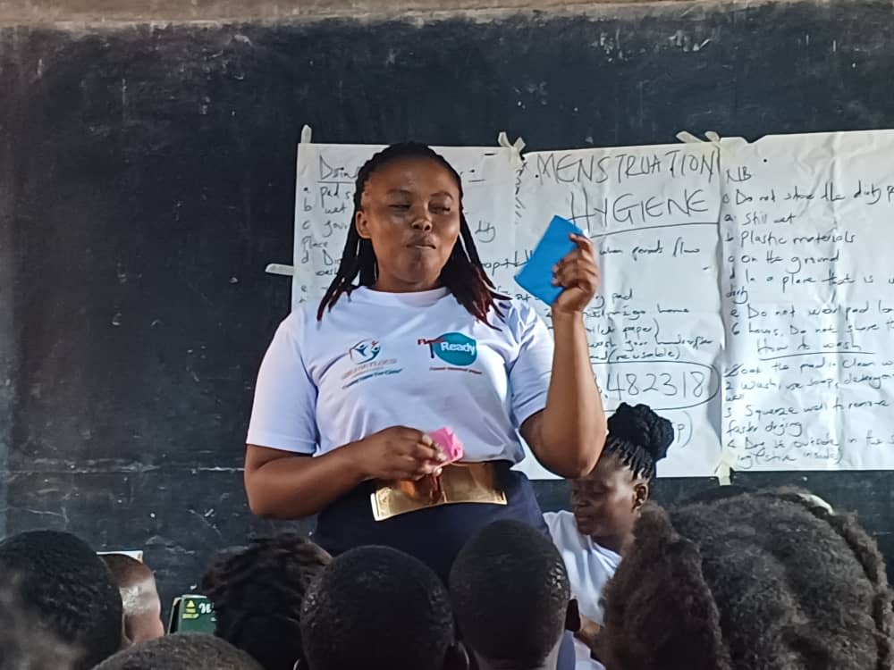 menarche - first period activation in Luweero